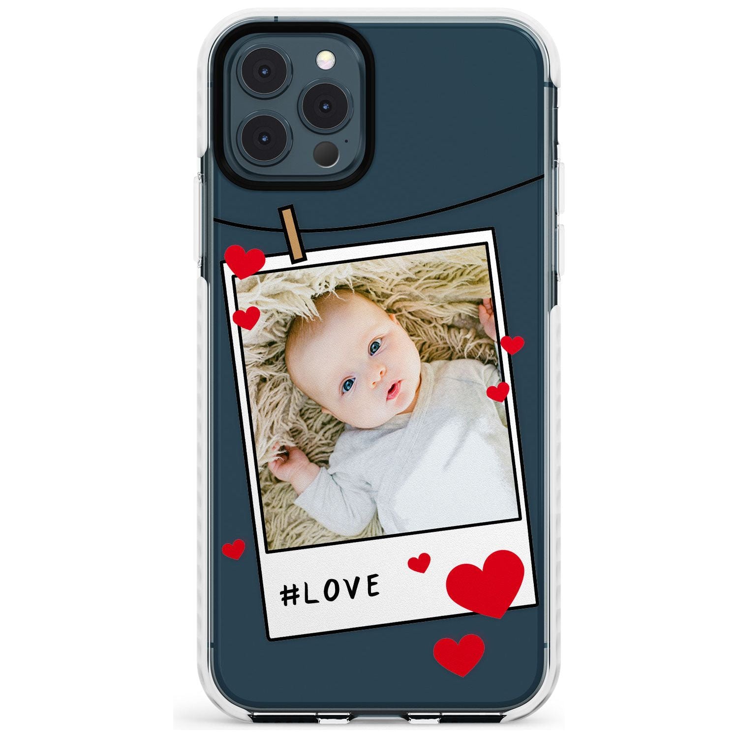Love Instant Film Slim TPU Phone Case for iPhone 11 Pro Max