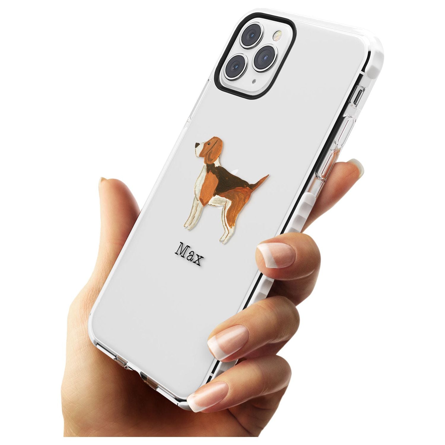 Hand Painted Beagle Impact Phone Case for iPhone 11 Pro Max