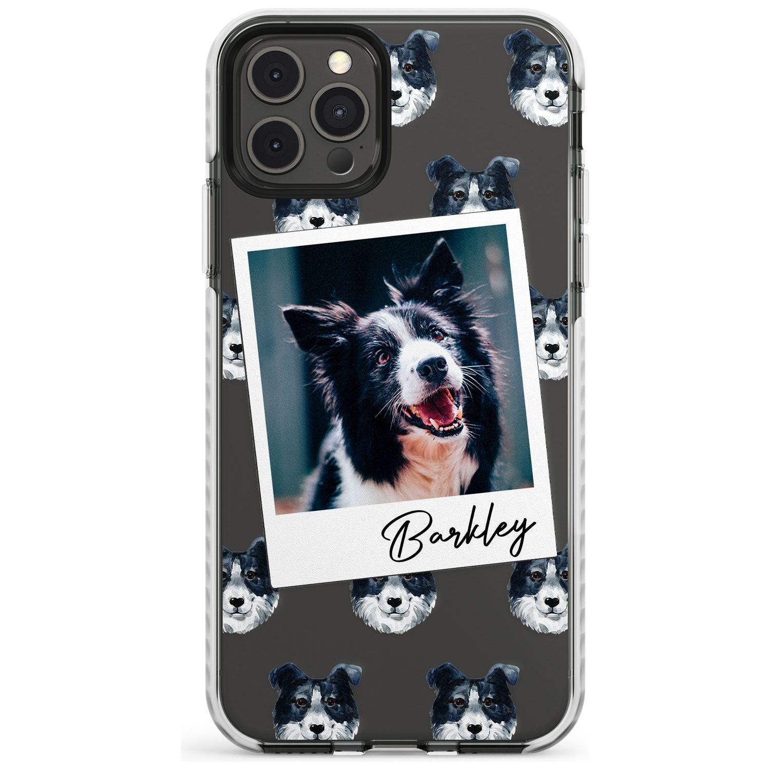Border Collie - Custom Dog Photo Slim TPU Phone Case for iPhone 11 Pro Max