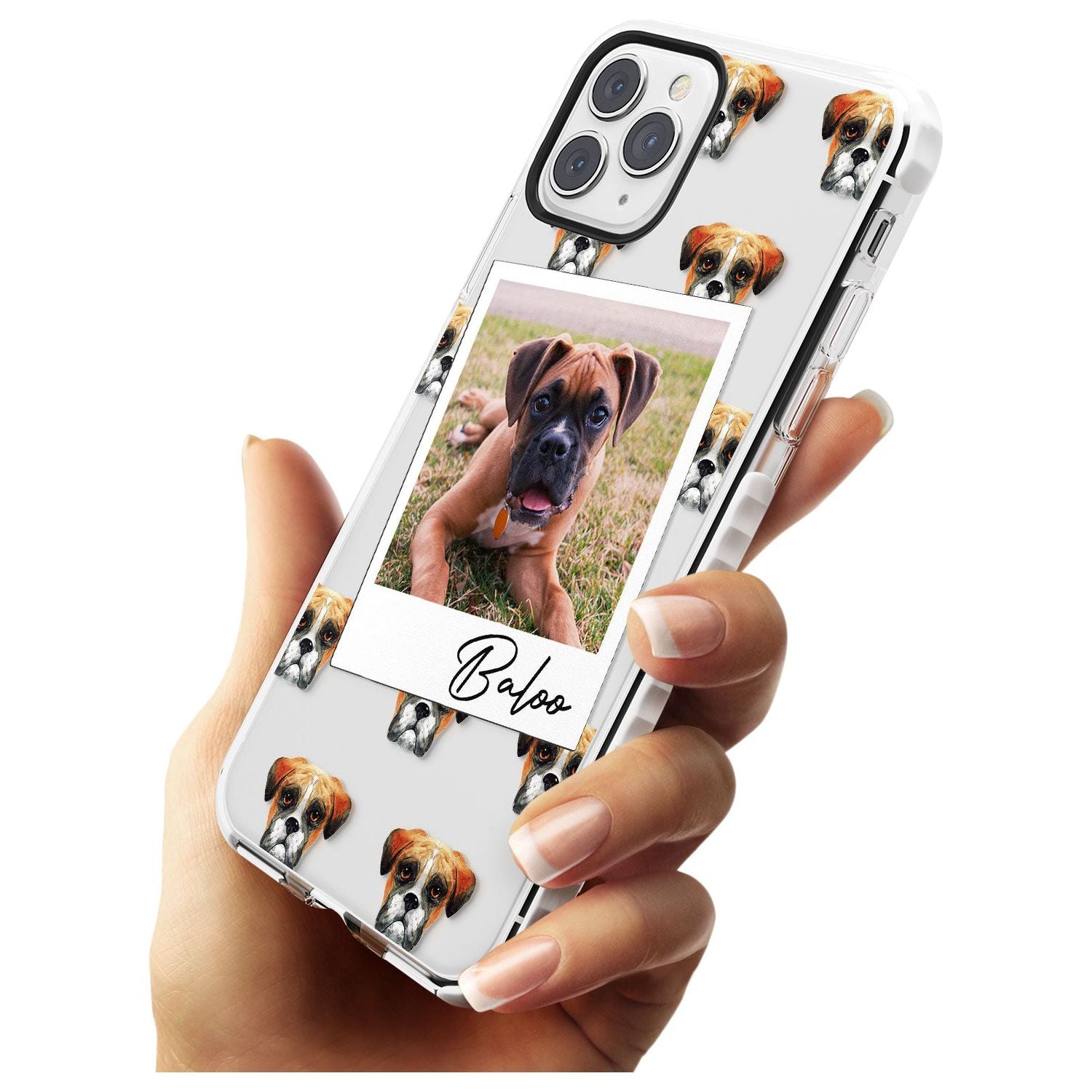 Boxer - Custom Dog Photo Slim TPU Phone Case for iPhone 11 Pro Max
