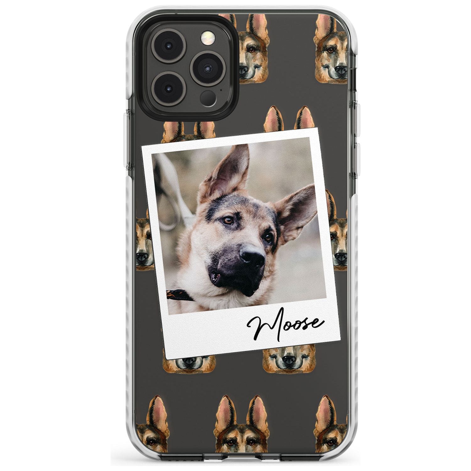 German Shepherd - Custom Dog Photo Slim TPU Phone Case for iPhone 11 Pro Max
