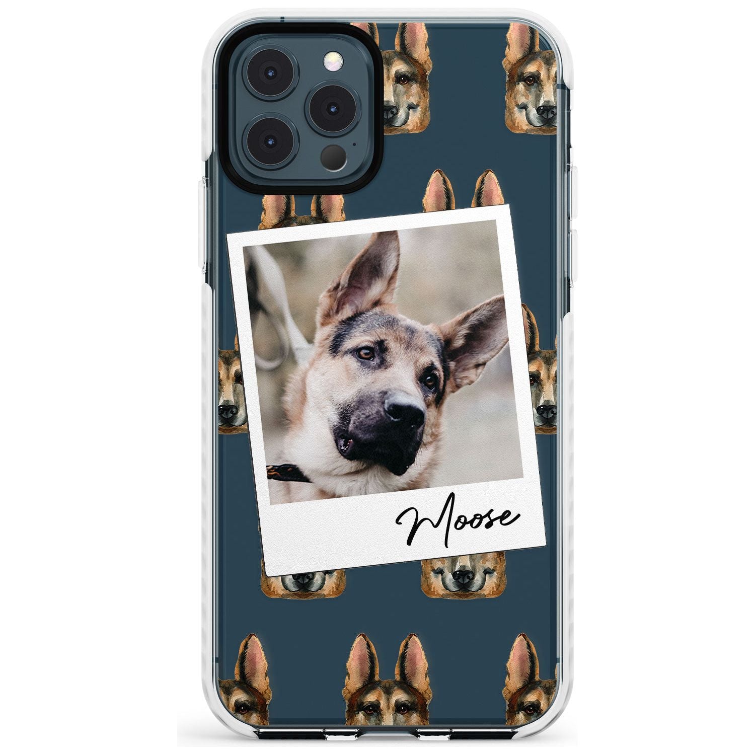 German Shepherd - Custom Dog Photo Slim TPU Phone Case for iPhone 11 Pro Max