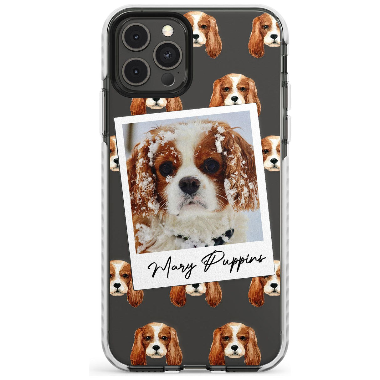 Cavalier King Charles - Custom Dog Photo Slim TPU Phone Case for iPhone 11 Pro Max