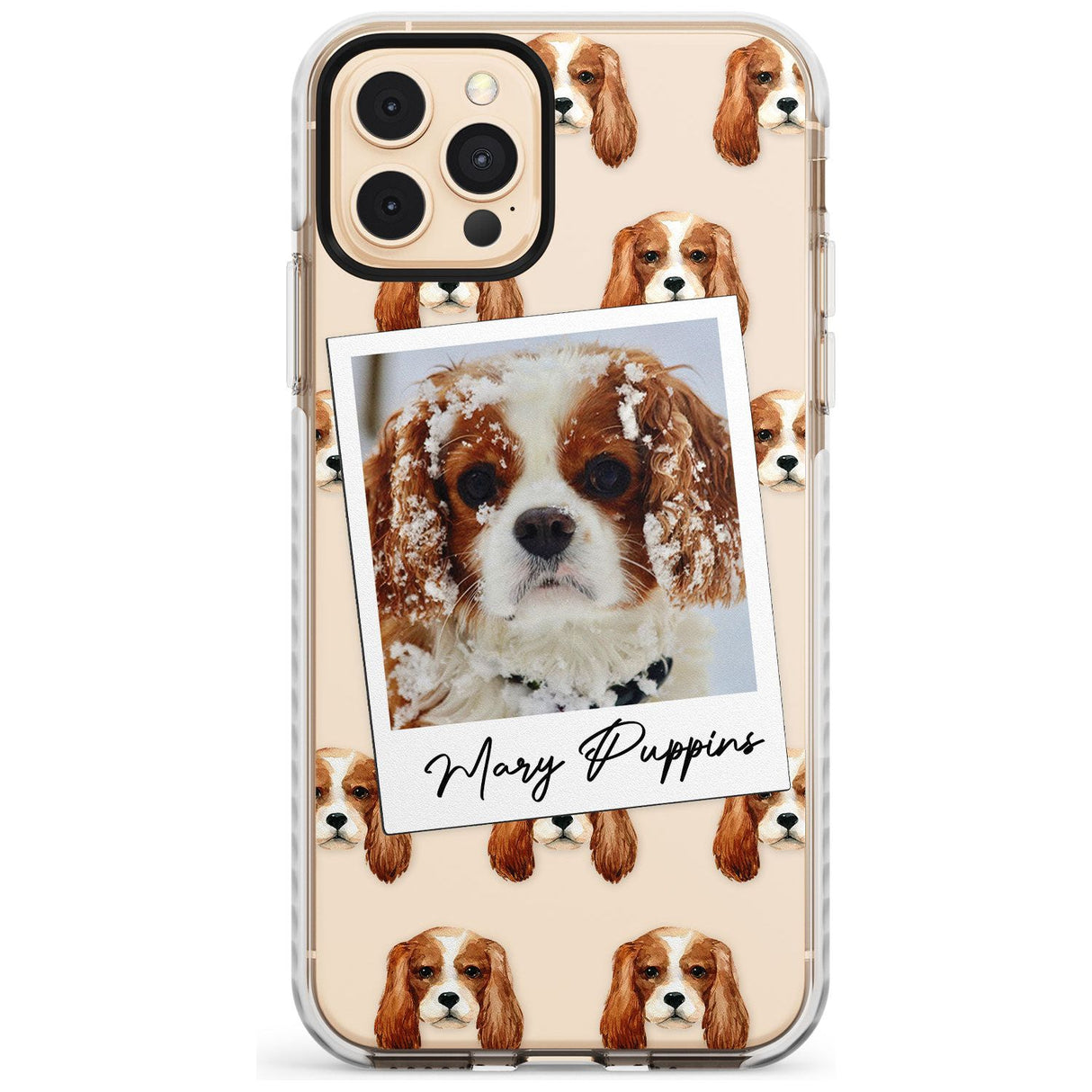 Cavalier King Charles - Custom Dog Photo Slim TPU Phone Case for iPhone 11 Pro Max