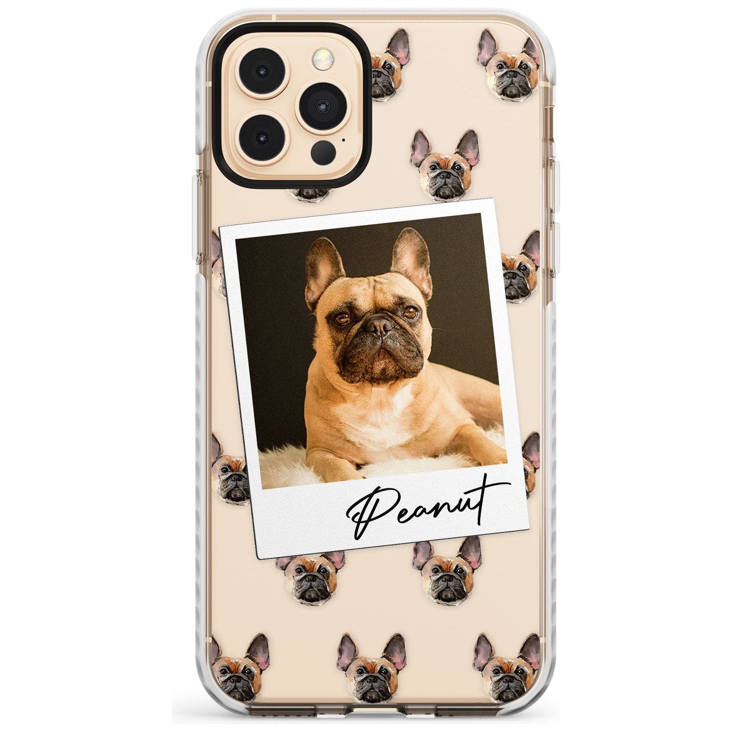 French Bulldog, Tan - Custom Dog Photo Slim TPU Phone Case for iPhone 11 Pro Max