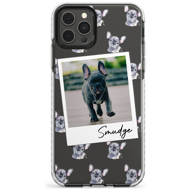 French Bulldog, Grey - Custom Dog Photo Slim TPU Phone Case for iPhone 11 Pro Max