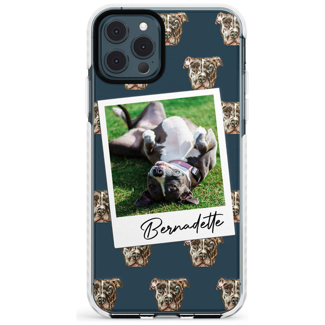 Staffordshire Bull Terrier - Custom Dog Photo Slim TPU Phone Case for iPhone 11 Pro Max