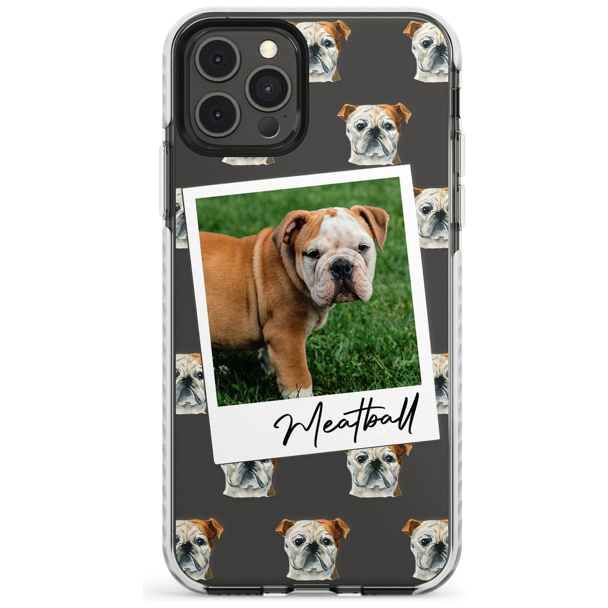 English Bulldog - Custom Dog Photo Slim TPU Phone Case for iPhone 11 Pro Max