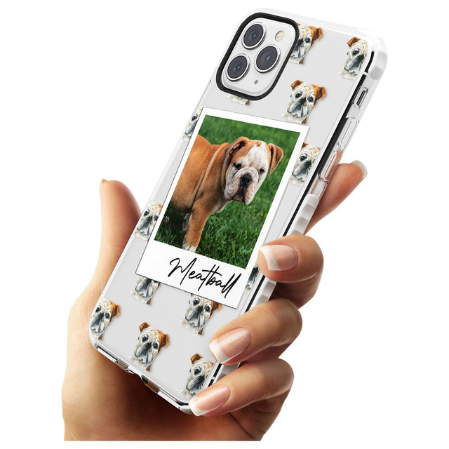 English Bulldog - Custom Dog Photo Slim TPU Phone Case for iPhone 11 Pro Max