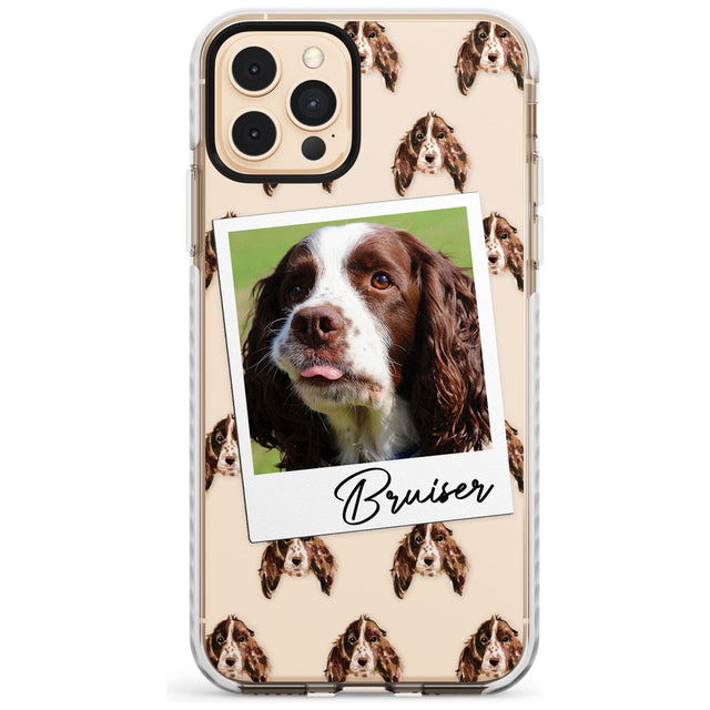 Springer Spaniel - Custom Dog Photo Slim TPU Phone Case for iPhone 11 Pro Max