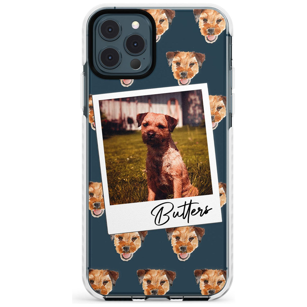 Border Terrier - Custom Dog Photo Slim TPU Phone Case for iPhone 11 Pro Max