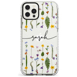 Custom Wildflower Lines Slim TPU Phone Case for iPhone 11 Pro Max