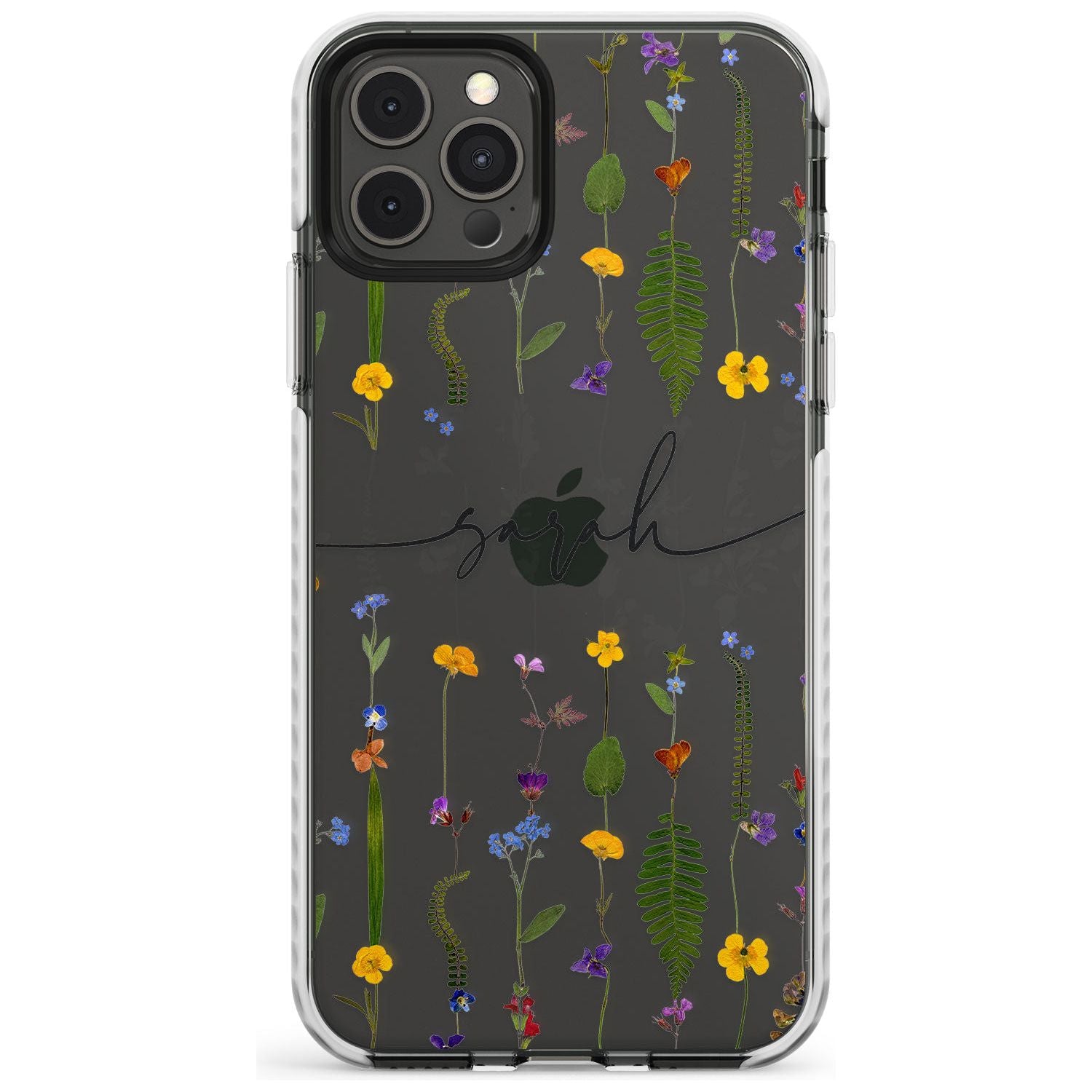 Custom Wildflower Lines Slim TPU Phone Case for iPhone 11 Pro Max