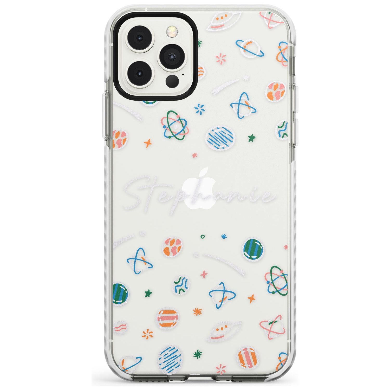 Customisable Space Pattern (Clear) Slim TPU Phone Case for iPhone 11 Pro Max