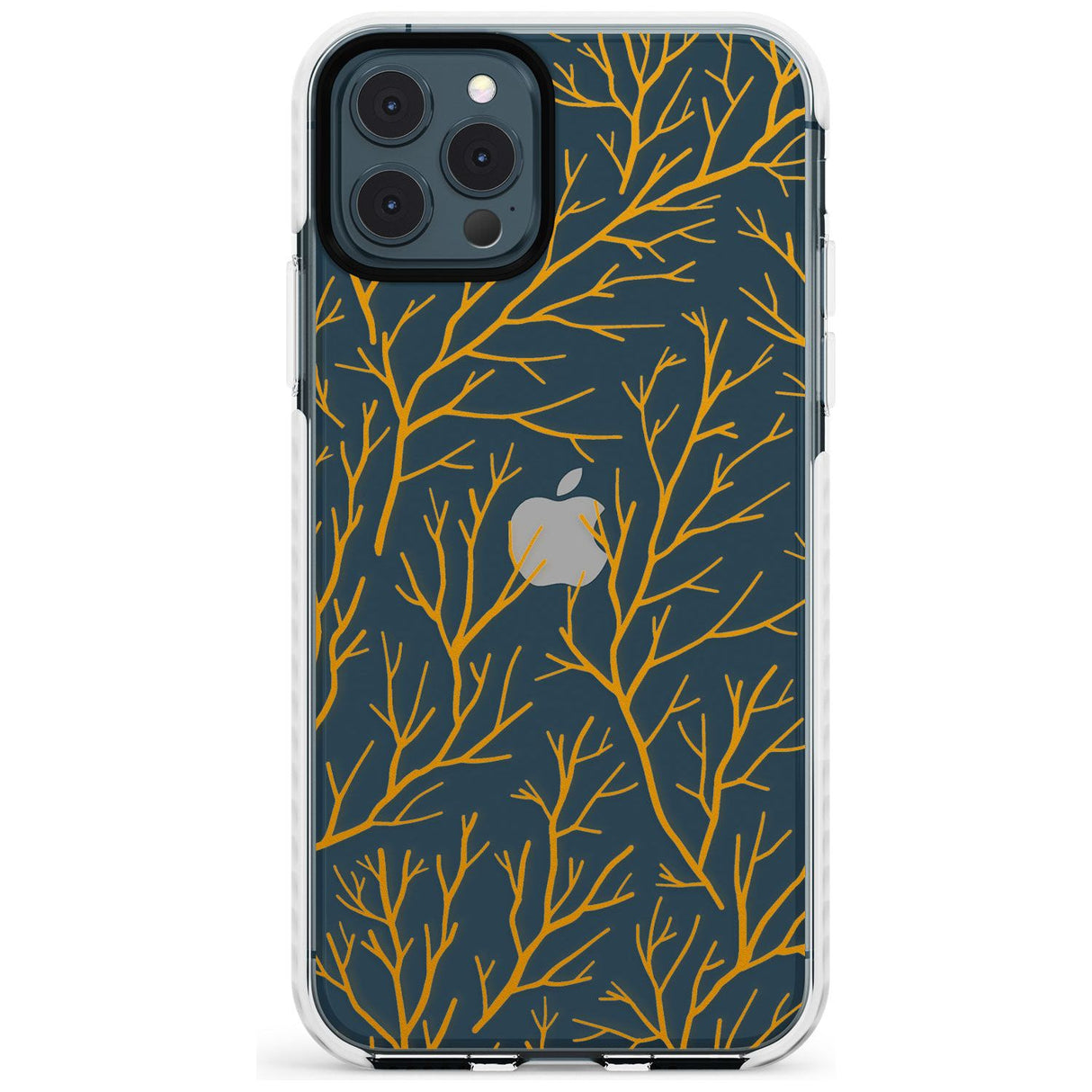 Personalised Bramble Branches Pattern Impact Phone Case for iPhone 11 Pro Max