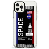 Personalised NASA Boarding Pass (Dark) Impact Phone Case for iPhone 11 Pro Max