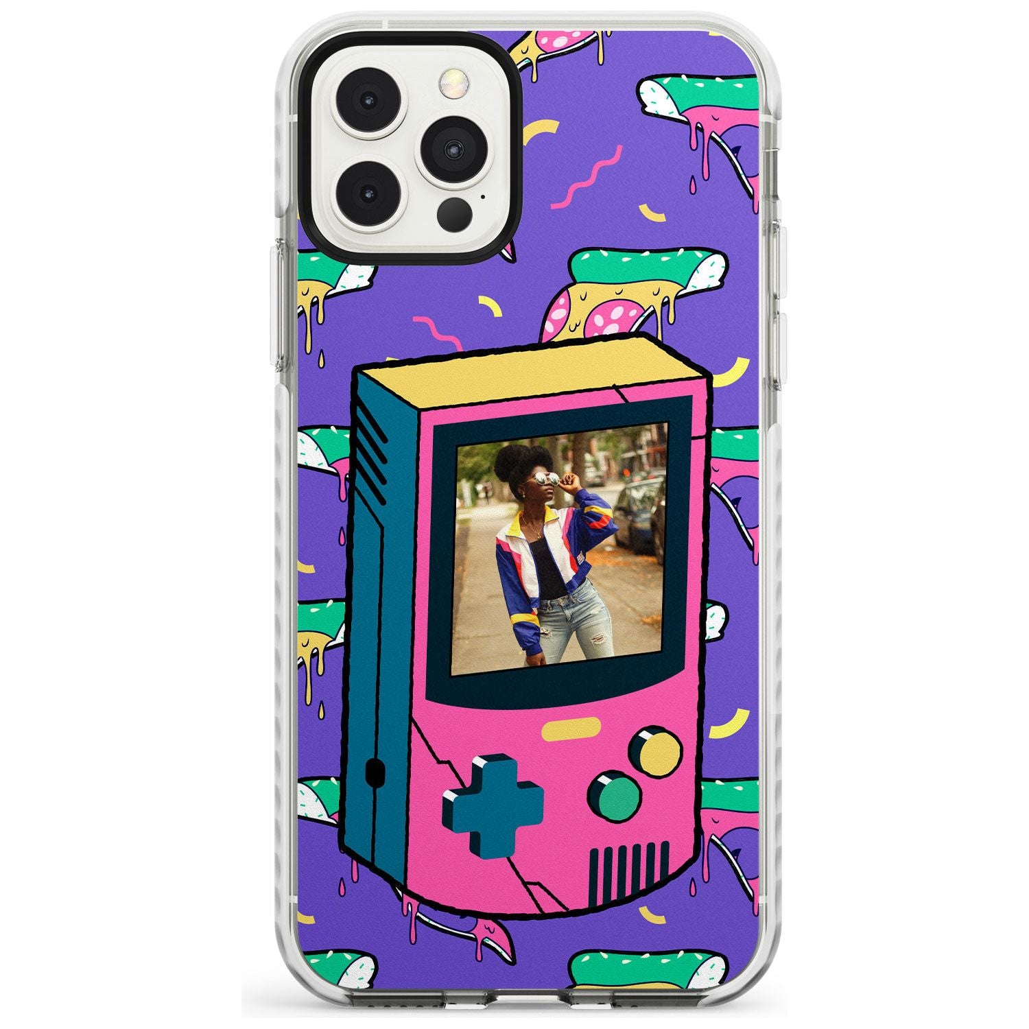 Personalised Retro Game Photo Case Impact Phone Case for iPhone 11 Pro Max