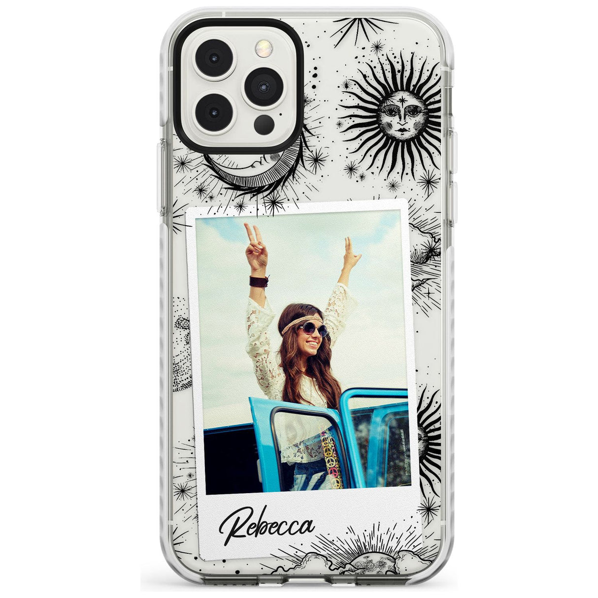 Personalised Snake Instant Photo Impact Phone Case for iPhone 11, iphone 12