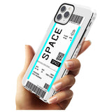 Space Custom Space Travel Ticket iPhone Case   Custom Phone Case - Case Warehouse