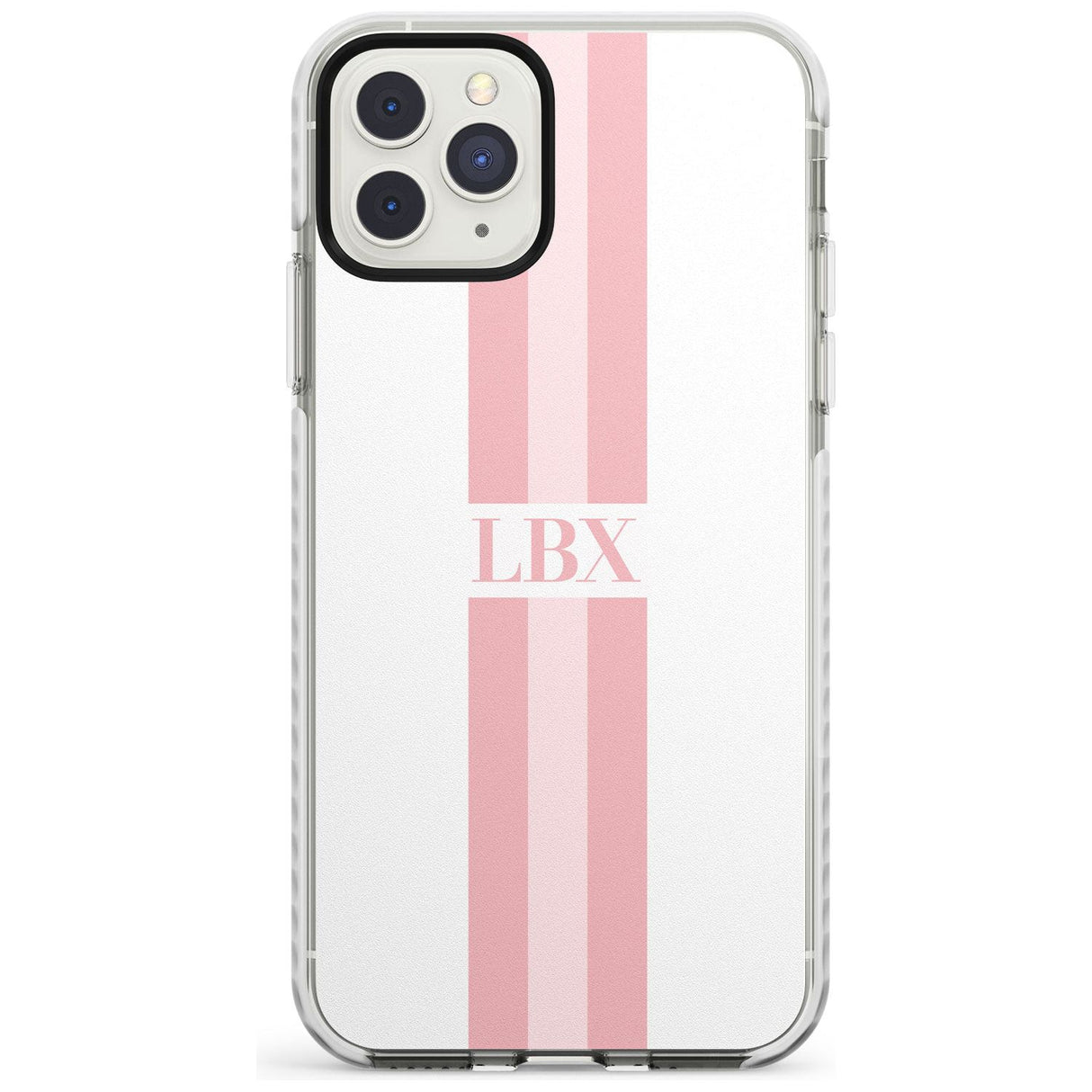 Minimal Pink Stripes iPhone Case  Impact Case Custom Phone Case - Case Warehouse