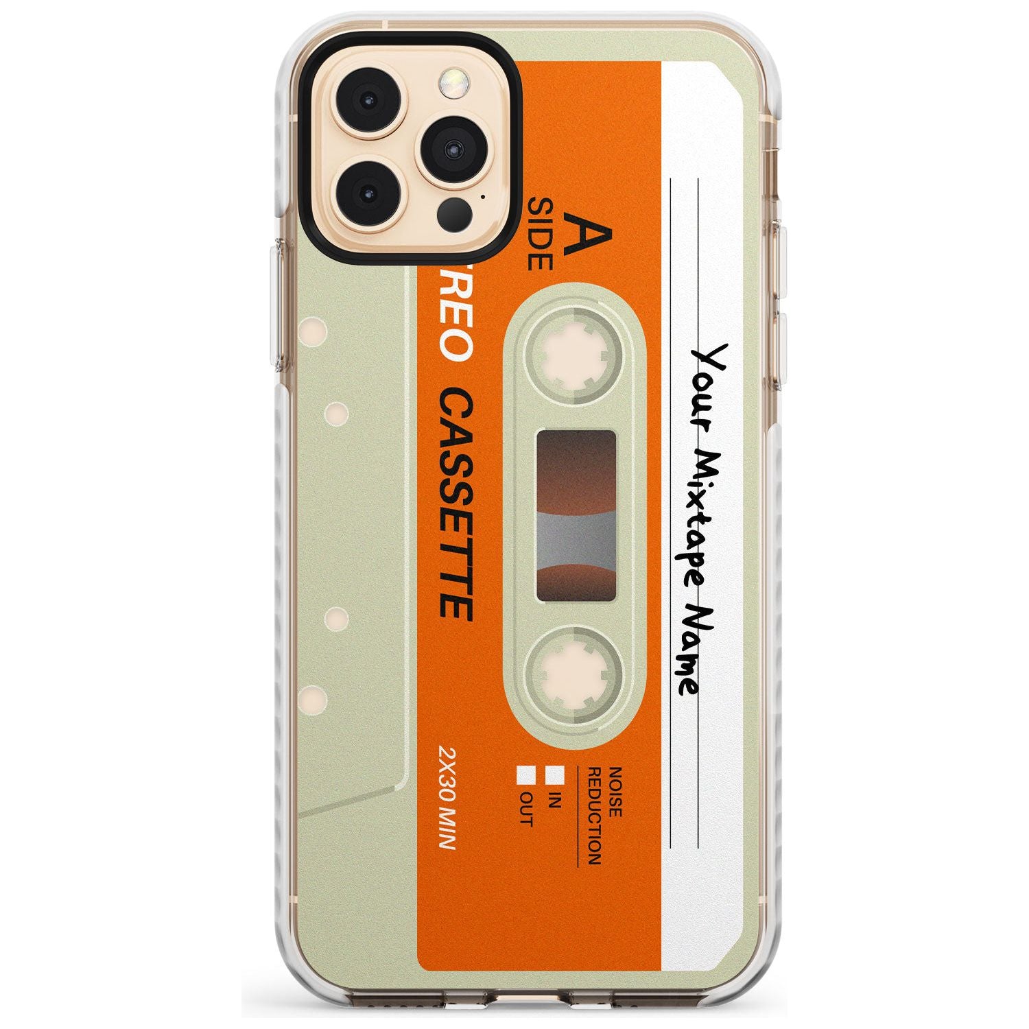 Classic Cassette Slim TPU Phone Case for iPhone 11 Pro Max