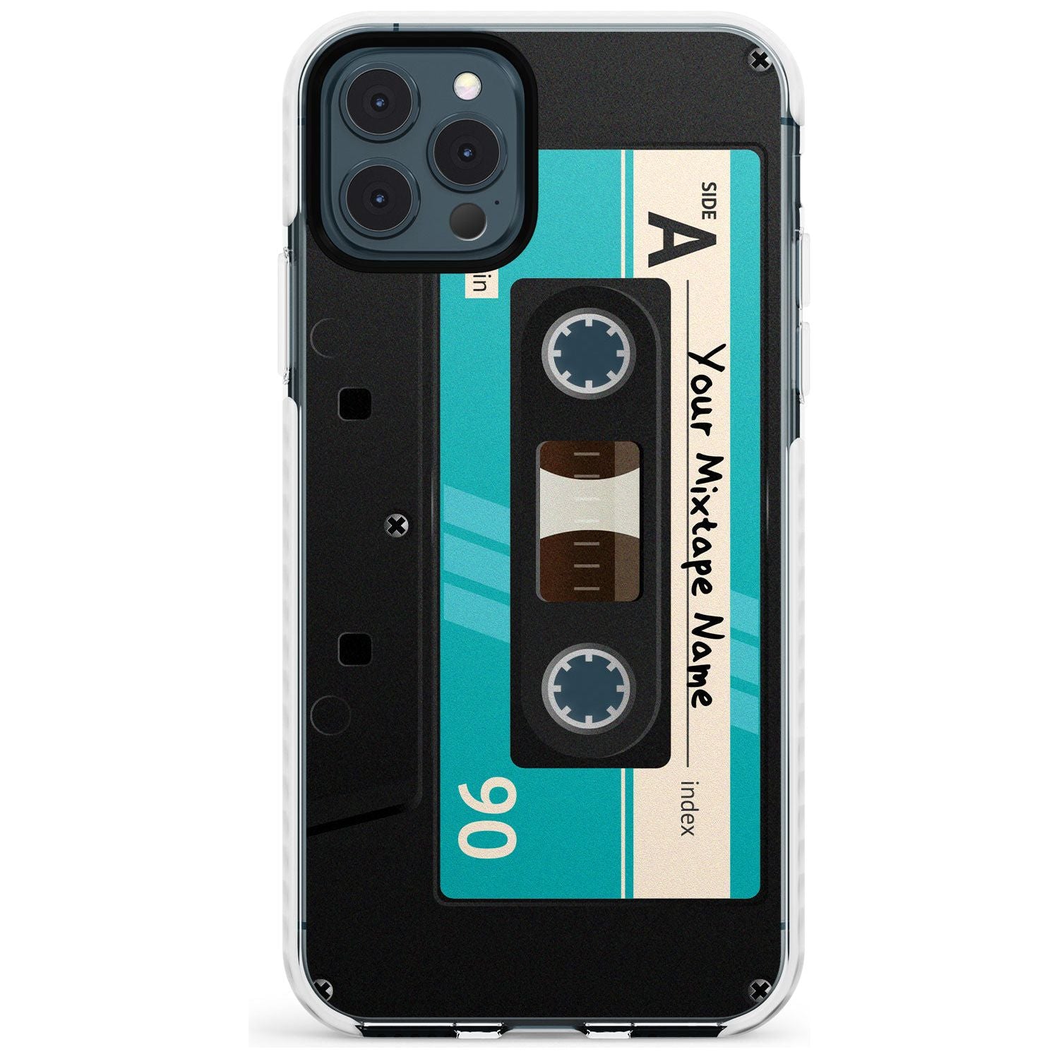 Dark Cassette Slim TPU Phone Case for iPhone 11 Pro Max