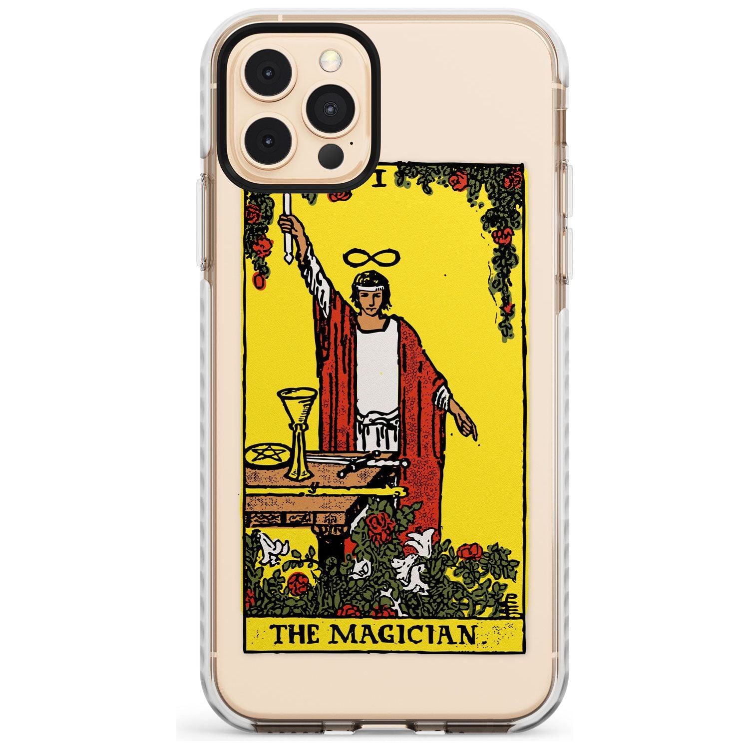 The Magician Tarot Card - Colour Slim TPU Phone Case for iPhone 11 Pro Max