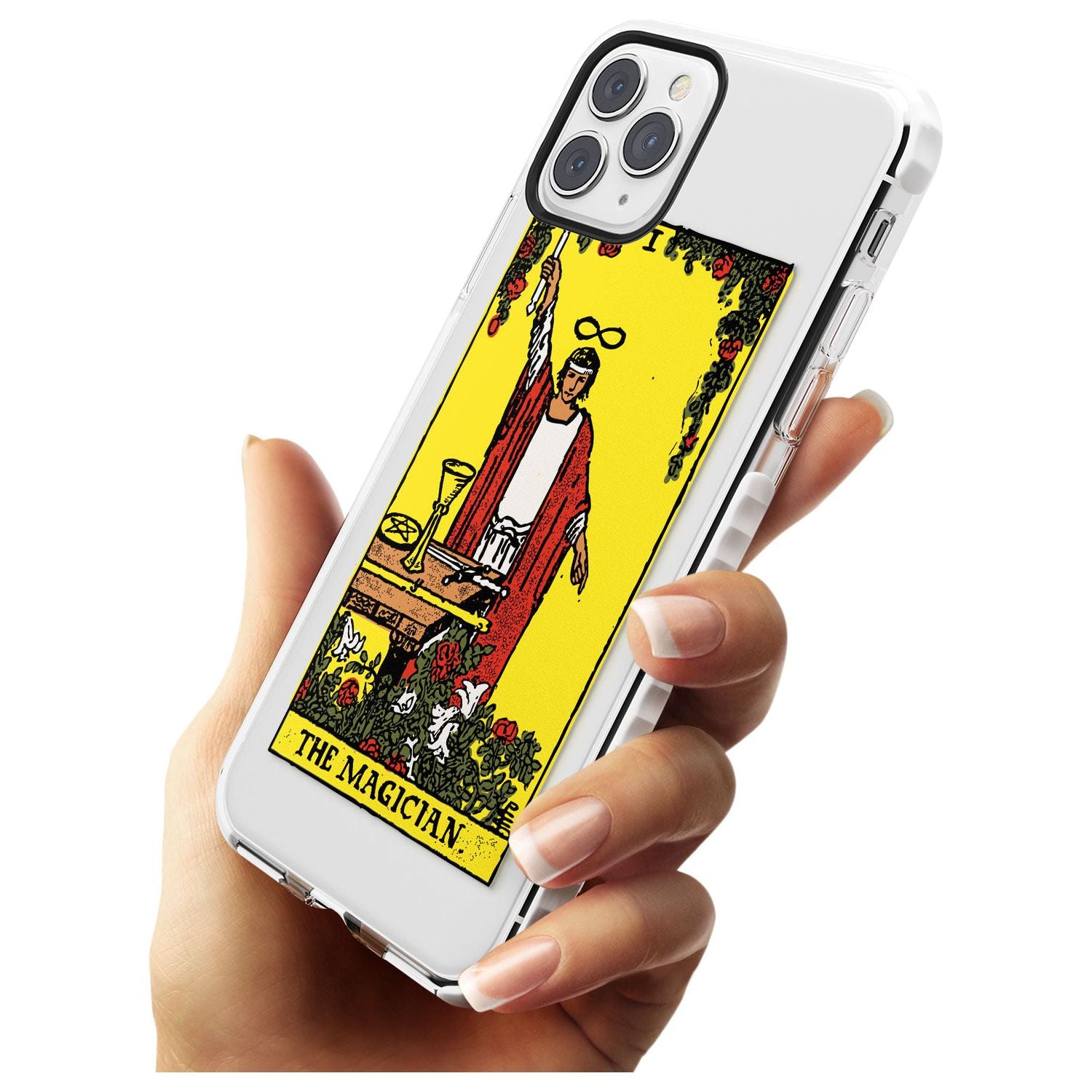 The Magician Tarot Card - Colour Slim TPU Phone Case for iPhone 11 Pro Max