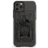 The Emperor Tarot Card - Transparent Slim TPU Phone Case for iPhone 11 Pro Max