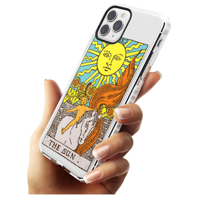 The Sun Tarot Card - Colour Slim TPU Phone Case for iPhone 11 Pro Max