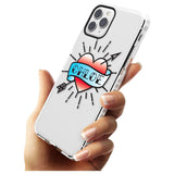 Custom Heart Tattoo Slim TPU Phone Case for iPhone 11 Pro Max