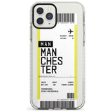 Manchester Boarding Pass  Impact Case Custom Phone Case - Case Warehouse