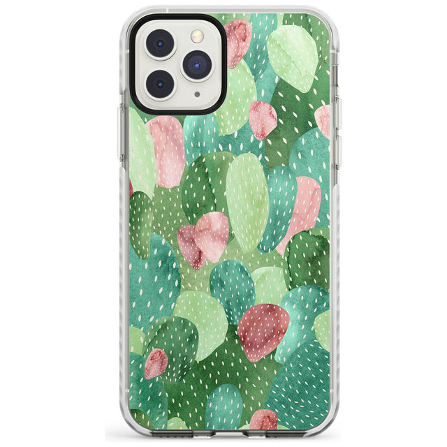 Colourful Cactus Mix Design Impact Phone Case for iPhone 11 Pro Max