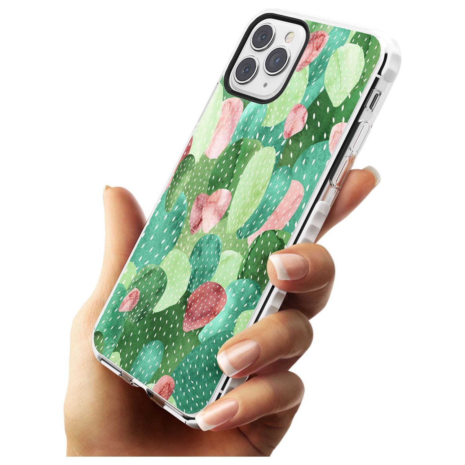 Colourful Cactus Mix Design Impact Phone Case for iPhone 11 Pro Max