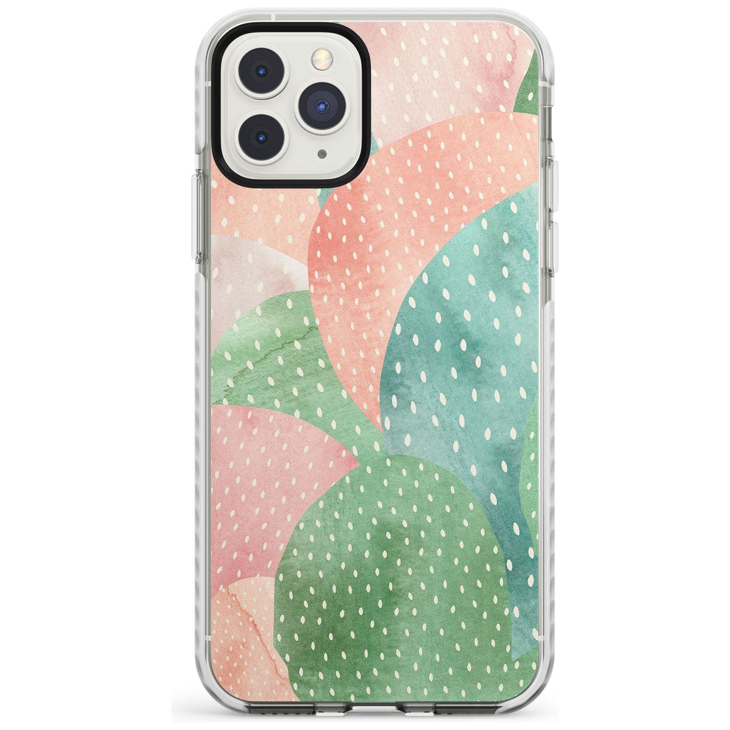 Colourful Close-Up Cacti Design Impact Phone Case for iPhone 11 Pro Max
