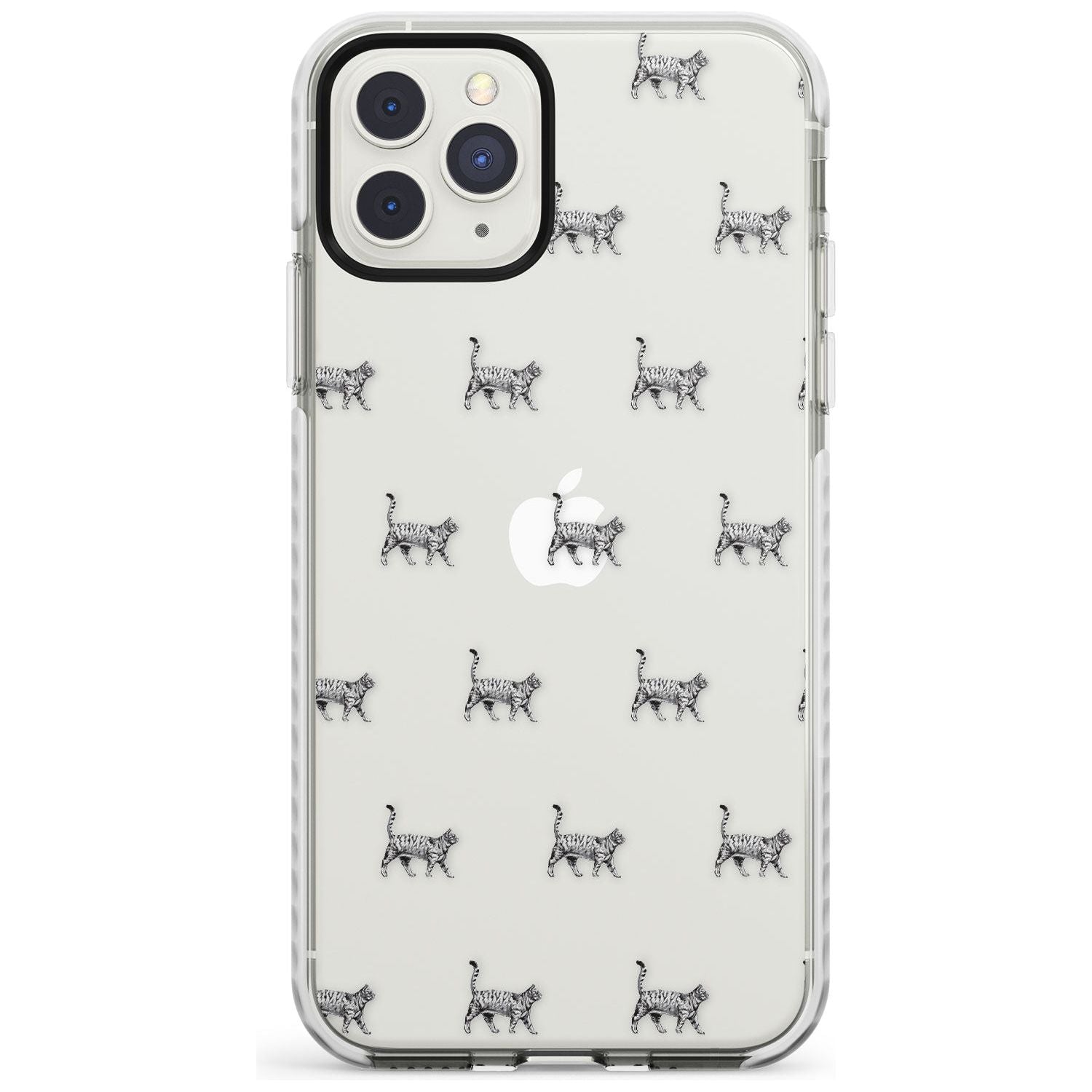 British Shorthair Cat Pattern Impact Phone Case for iPhone 11 Pro Max