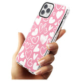 Chalk Hearts Impact Phone Case for iPhone 11 Pro Max