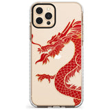 Large Black Dragon Impact Phone Case for iPhone 11 Pro Max