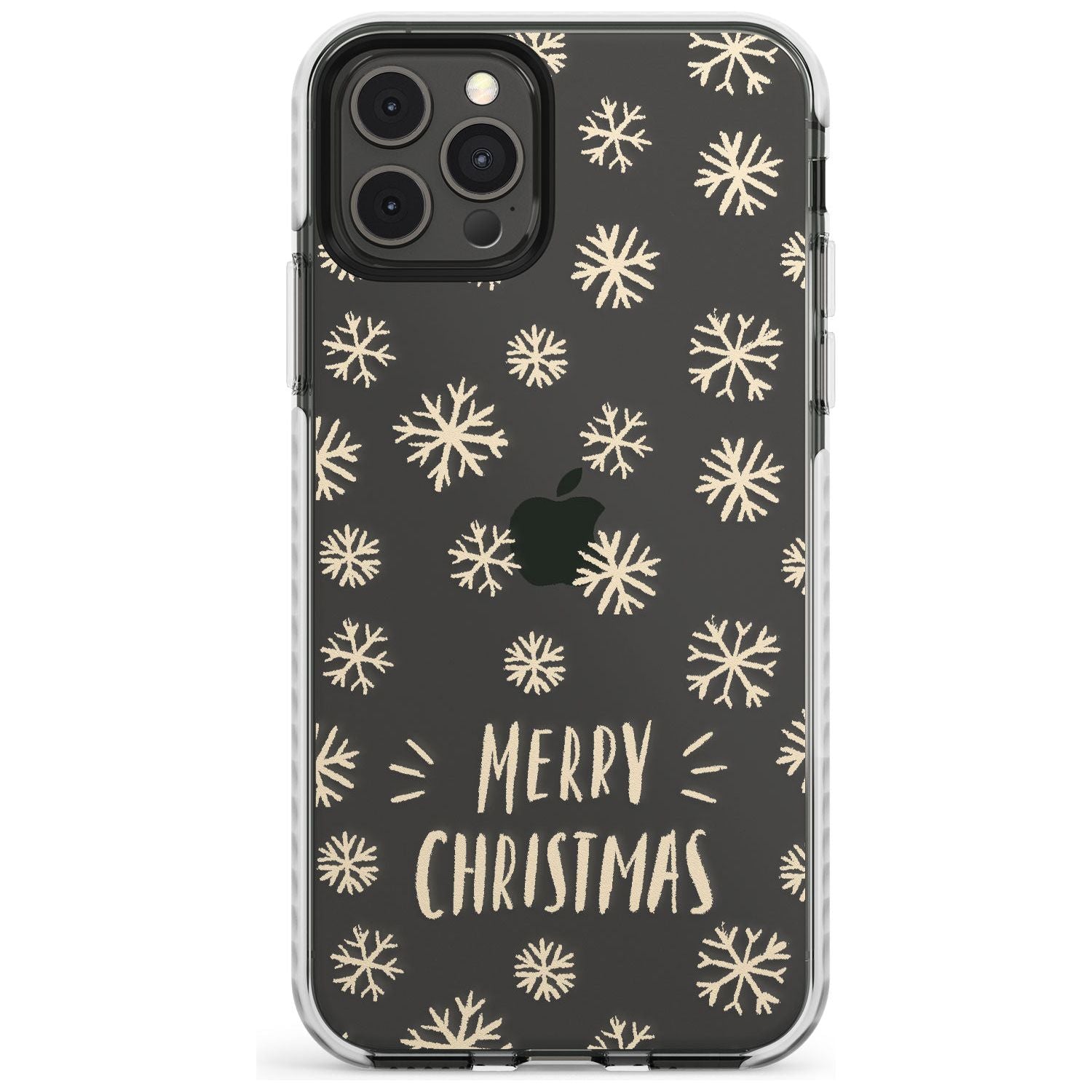 Christmas Snowflake Pattern Impact Phone Case for iPhone 11 Pro Max
