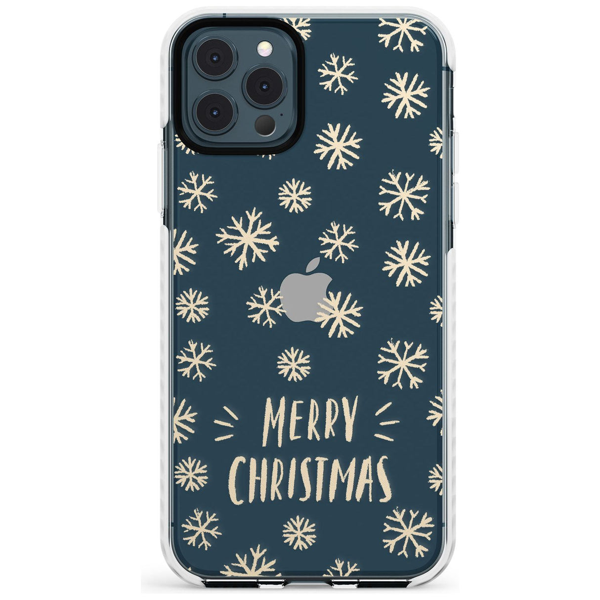 Christmas Snowflake Pattern Impact Phone Case for iPhone 11 Pro Max