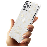 Christmas Snowflake Pattern Impact Phone Case for iPhone 11 Pro Max