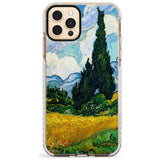 Wheat Field with Cypresses by Vincent Van Gogh Slim TPU Phone Case for iPhone 11 Pro Max