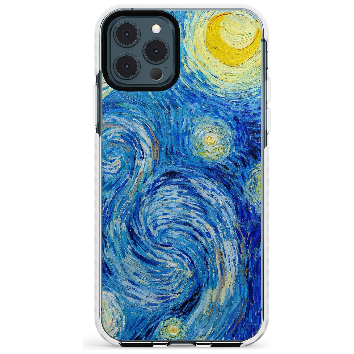 The Starry Night by Vincent Van Gogh Slim TPU Phone Case for iPhone 11 Pro Max