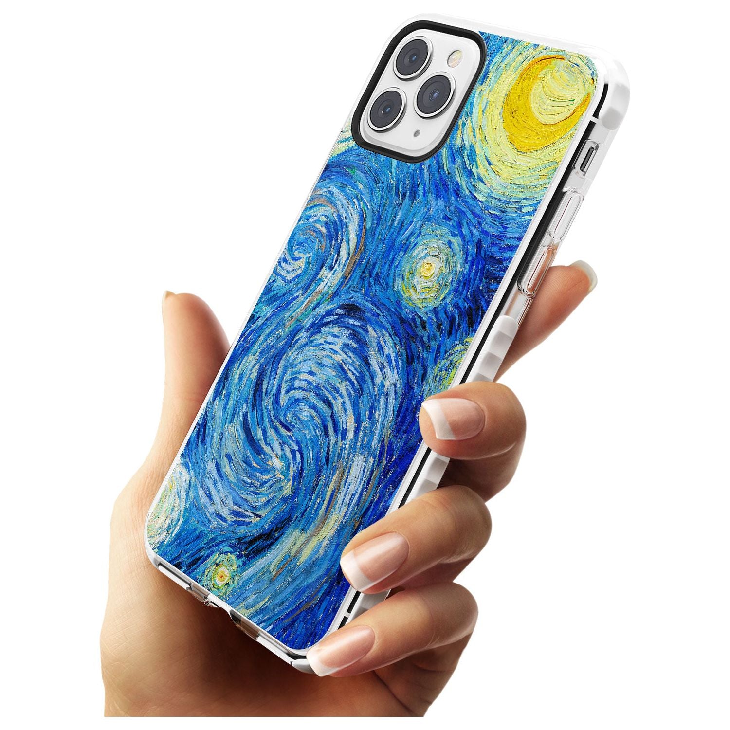The Starry Night by Vincent Van Gogh Slim TPU Phone Case for iPhone 11 Pro Max