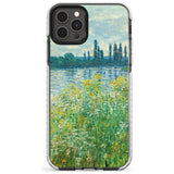 Banks of the Seine by Claude Monet Slim TPU Phone Case for iPhone 11 Pro Max