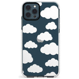 Transparent Cloud Pattern Slim TPU Phone Case for iPhone 11 Pro Max