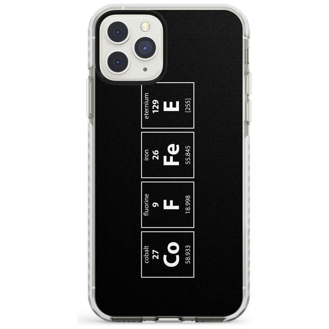 Coffee Element (Black) Impact Phone Case for iPhone 11 Pro Max