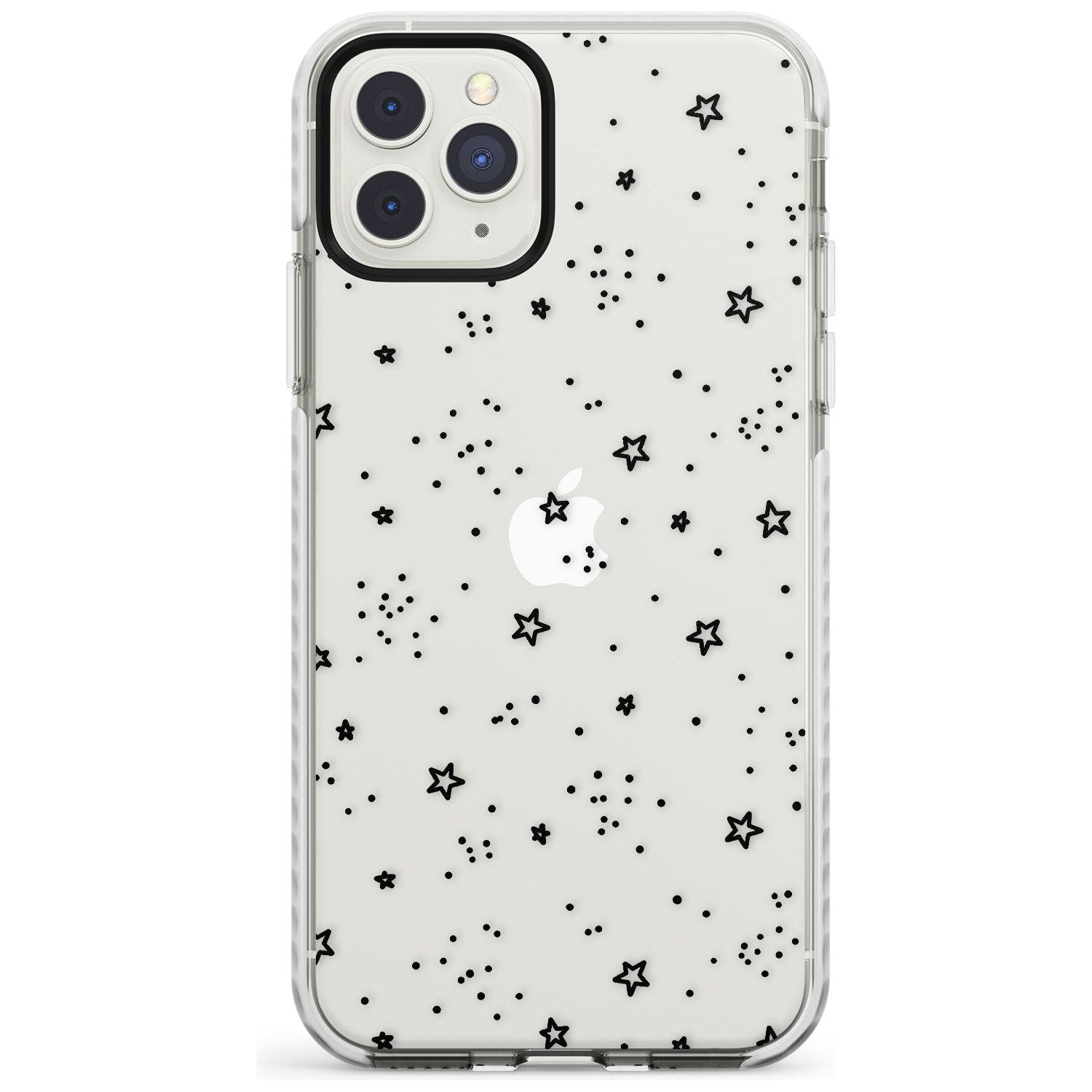 Star Outlines Impact Phone Case for iPhone 11 Pro Max