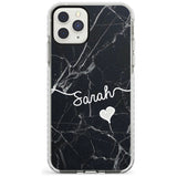 Black Marble iPhone Case  Impact Case Custom Phone Case - Case Warehouse