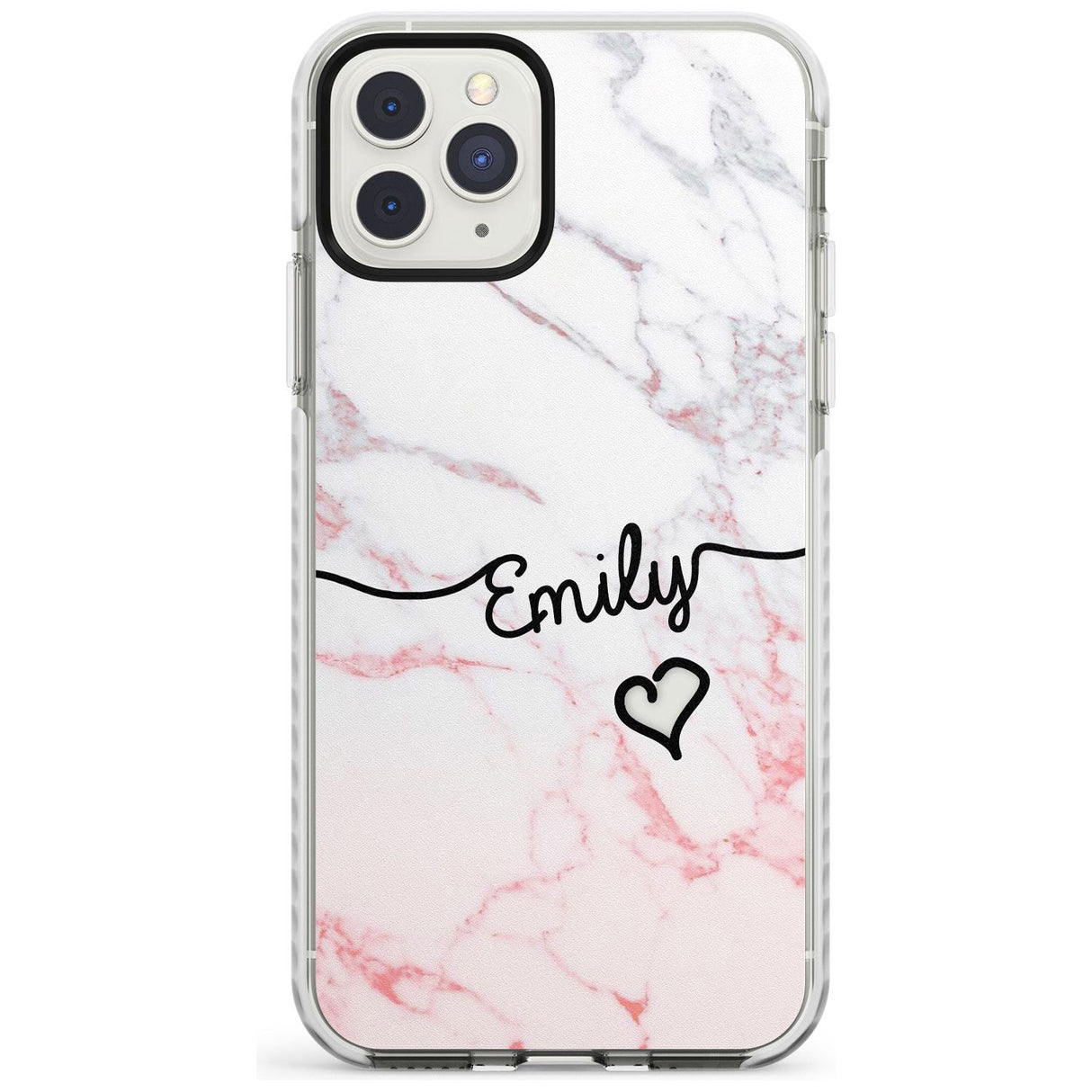 Pink Fade Marble iPhone Case  Impact Case Custom Phone Case - Case Warehouse